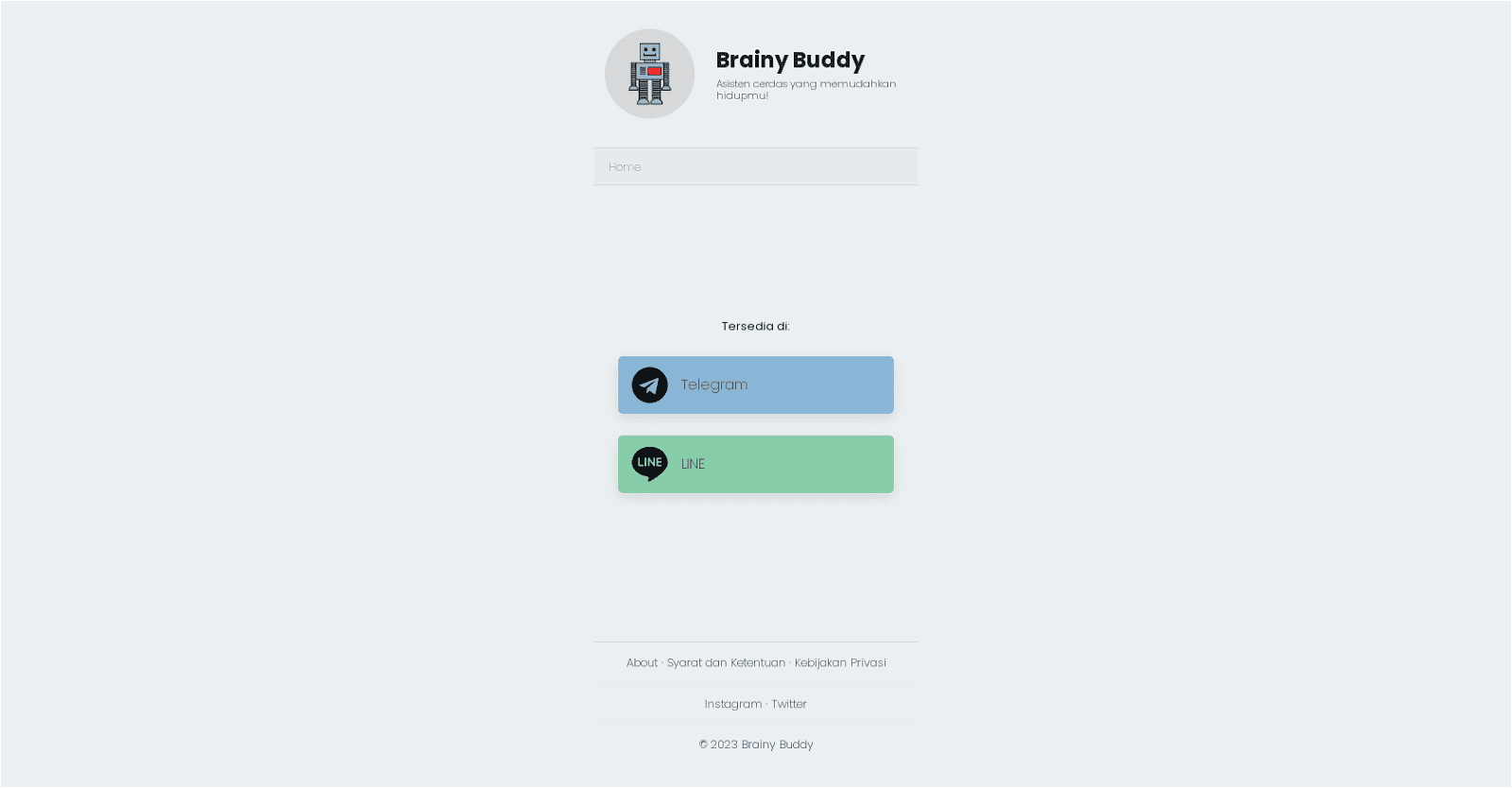 Brainy Buddy- Chat based assistants 