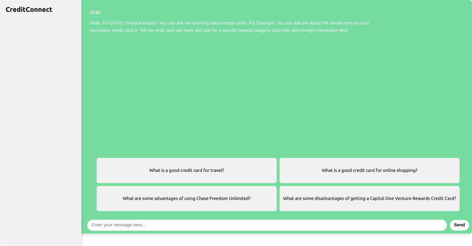 CCAI's Virtual Assistant