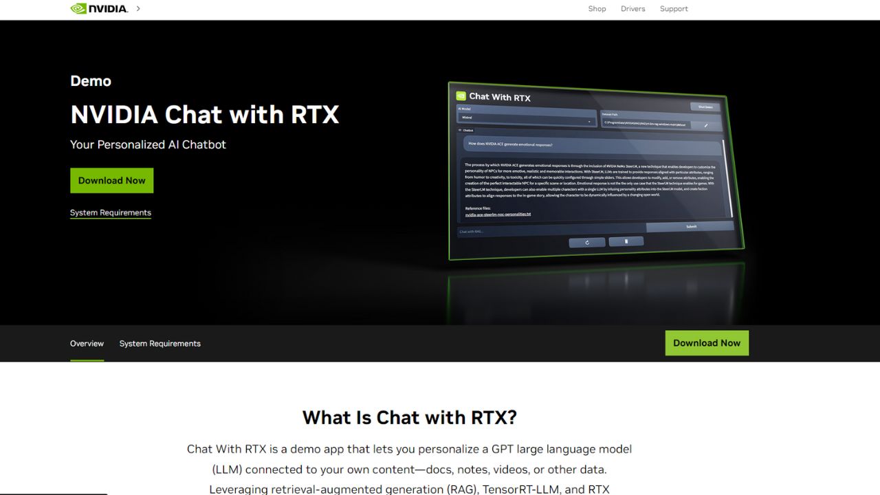 Chat With RTX - Nvidia