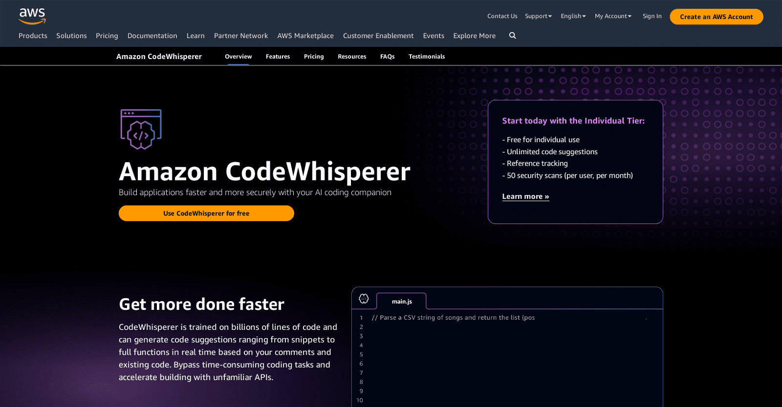 CodeWhisperer