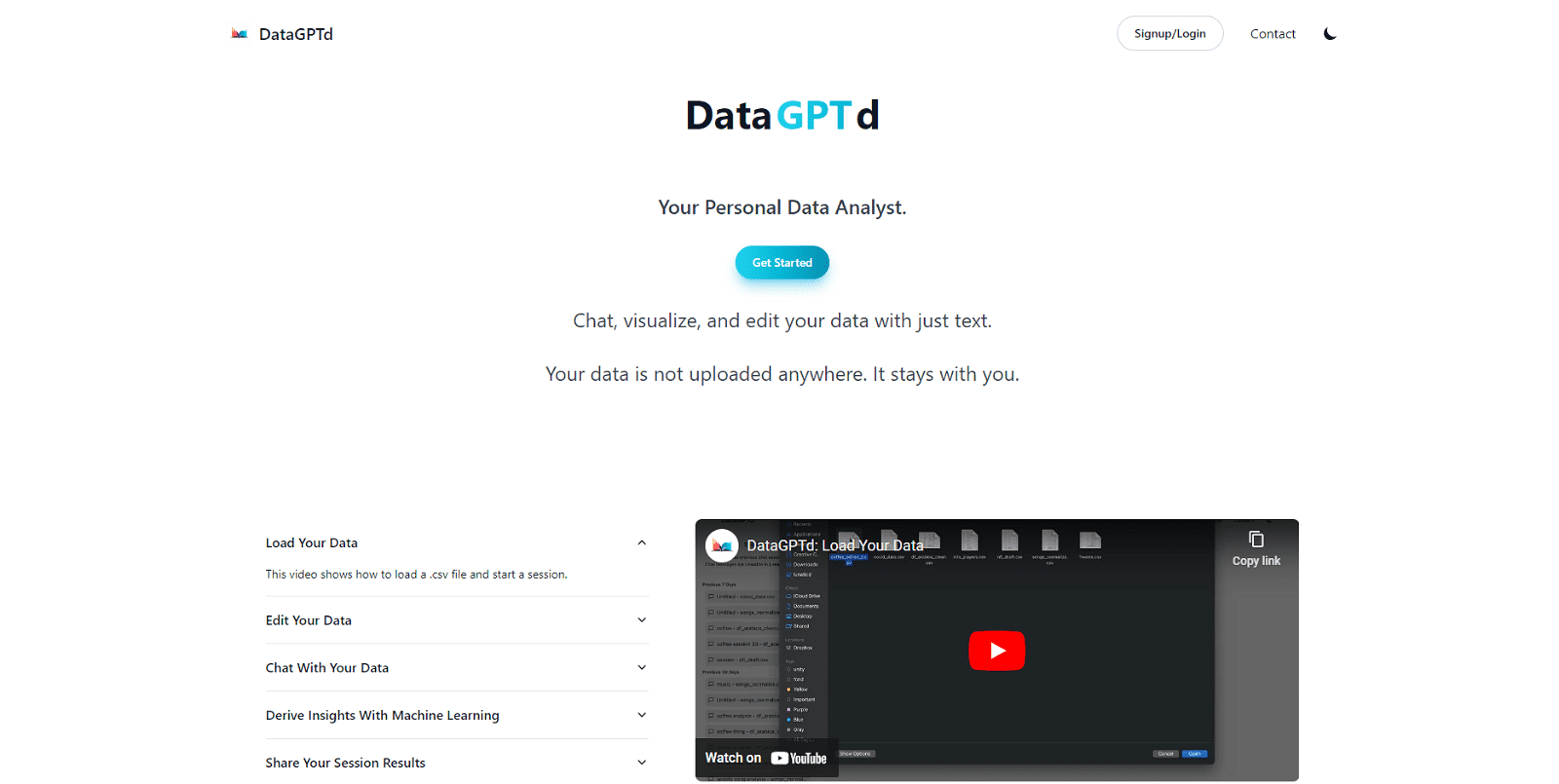 DataGPTd