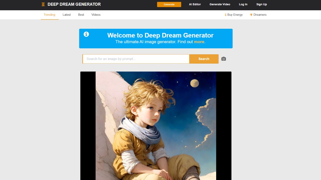 Deep Dream Generator