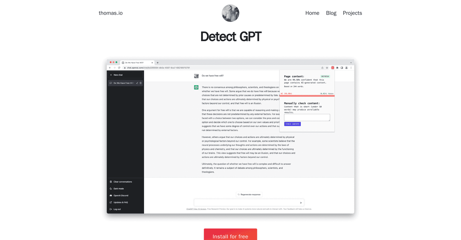 Detect GPT