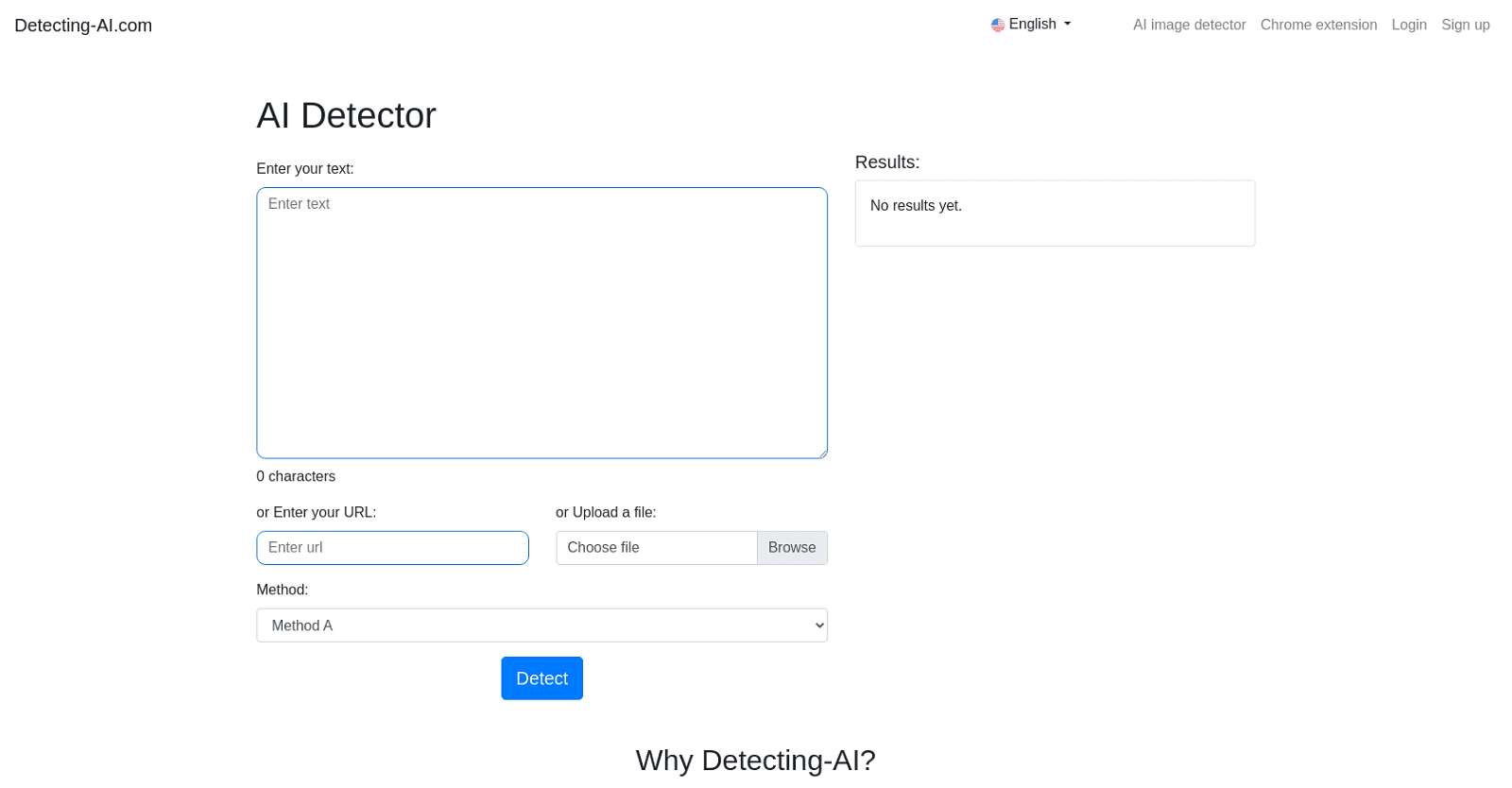 Detecting AI.com