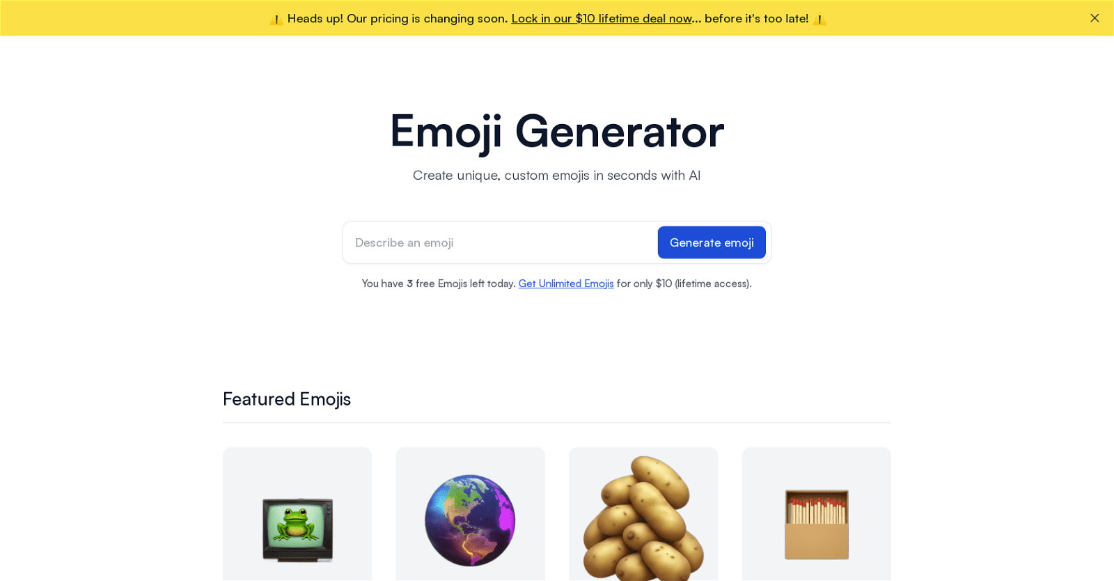 Emoji Generator