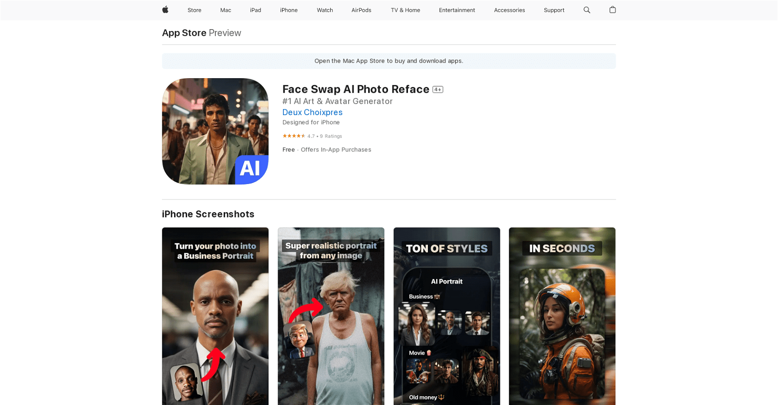 Face Swap AI Photo Reface