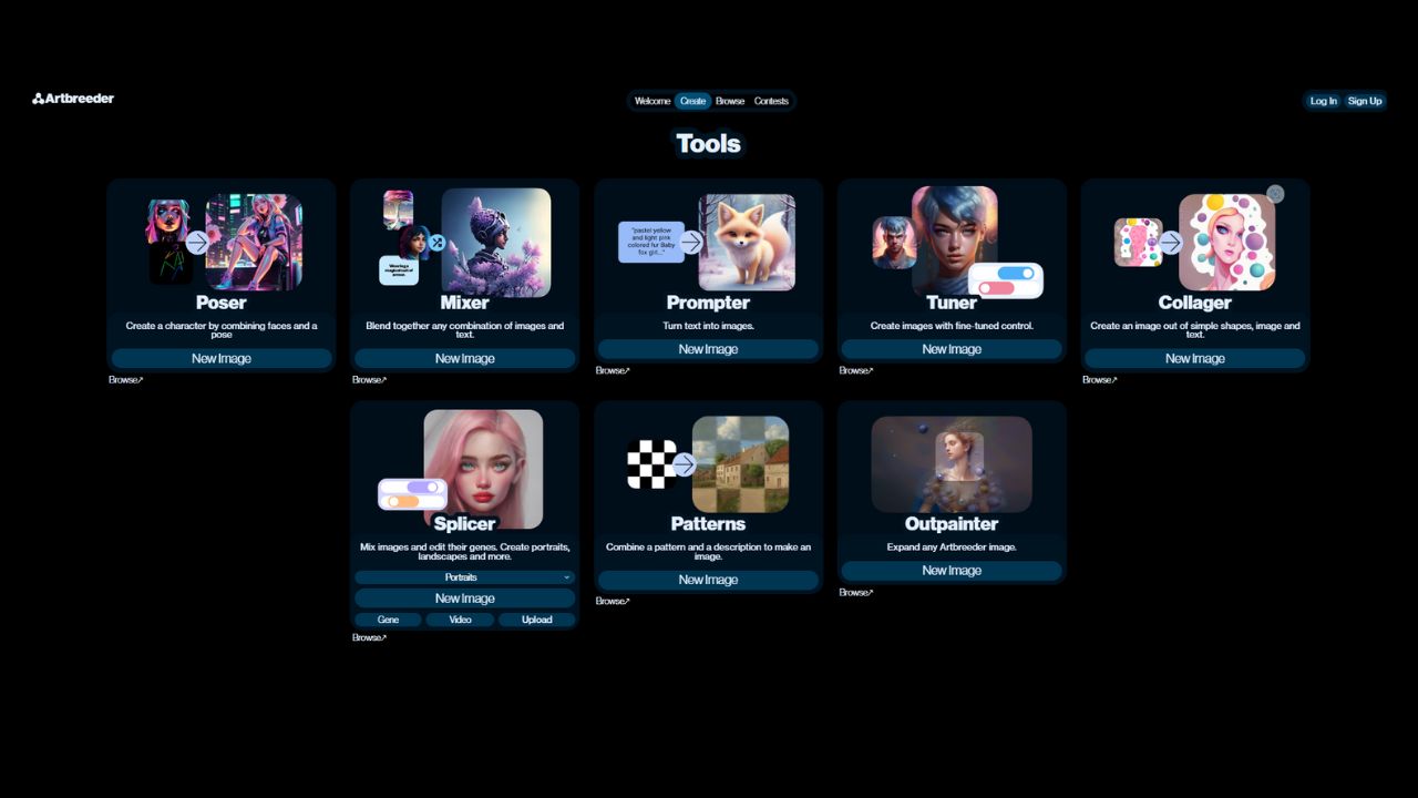 Artbreeder - AI Art Generator