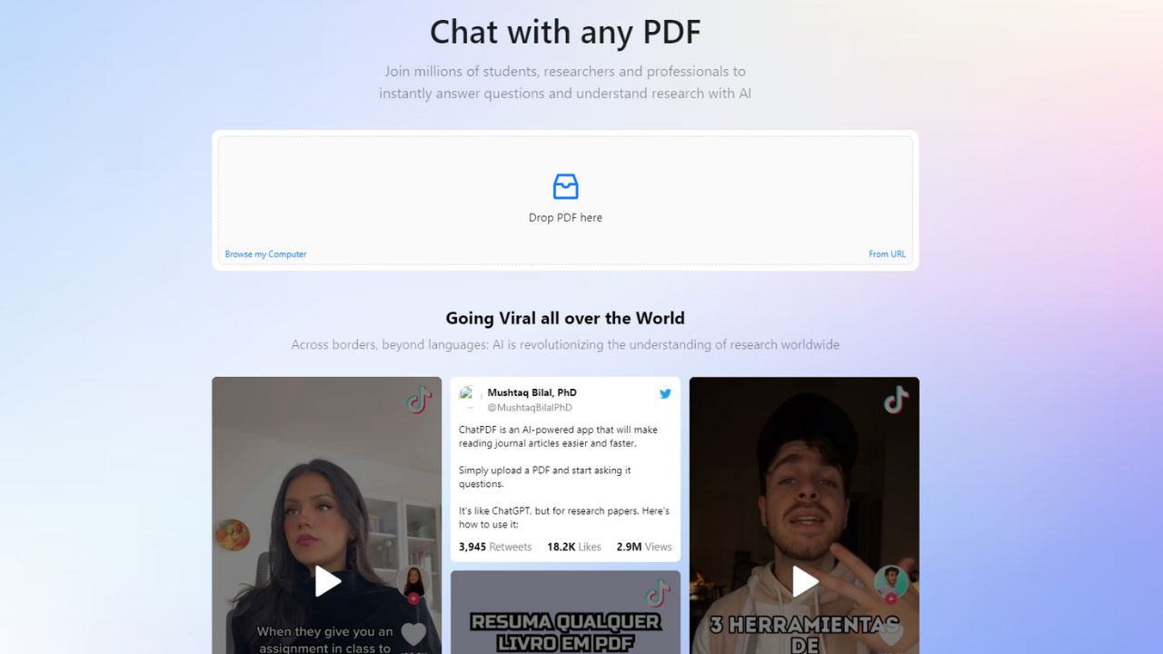 ChatPDF - Chat with PDF