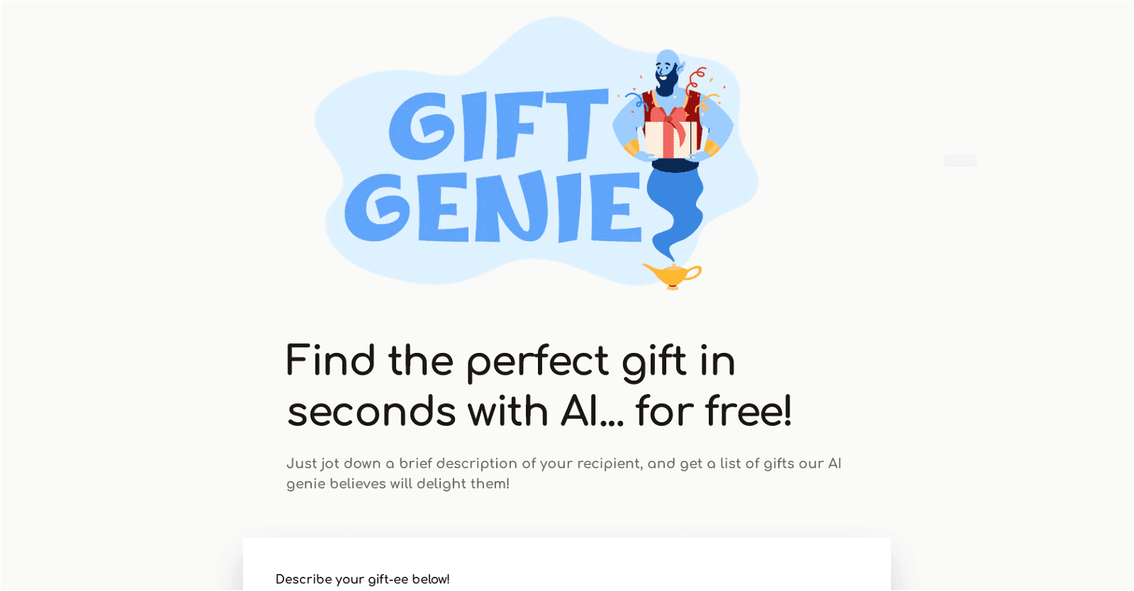 Gift Genie-Find the Perfect Gift