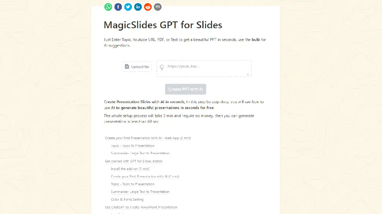 GPT for Slides