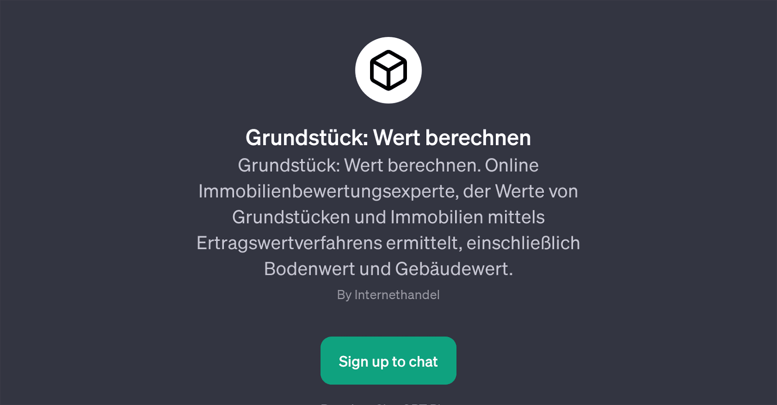 Grundstck Wert berechnen