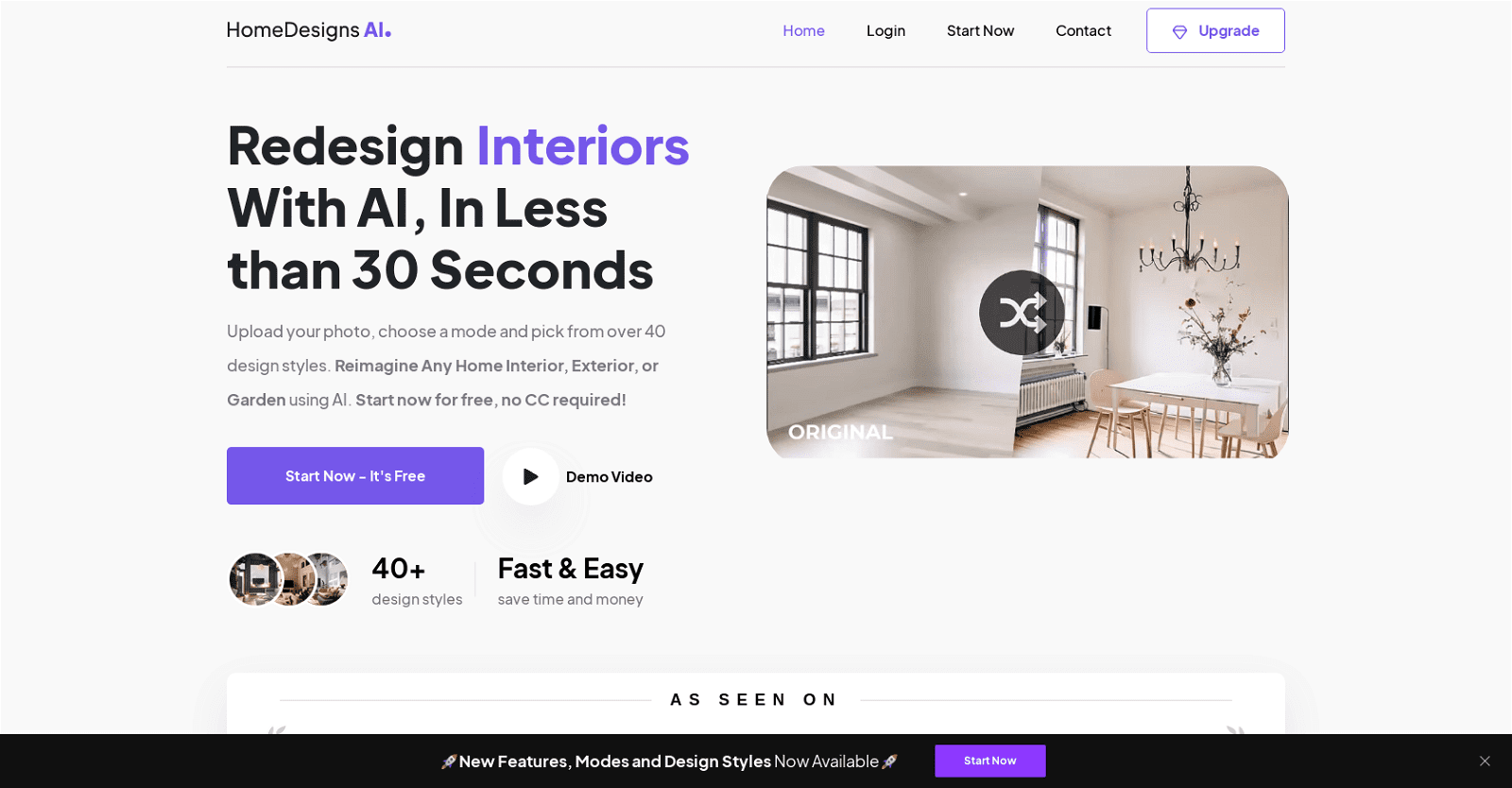 HomeDesigns AI