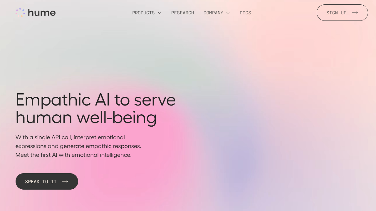 Hume AI - Emotional Chatbot