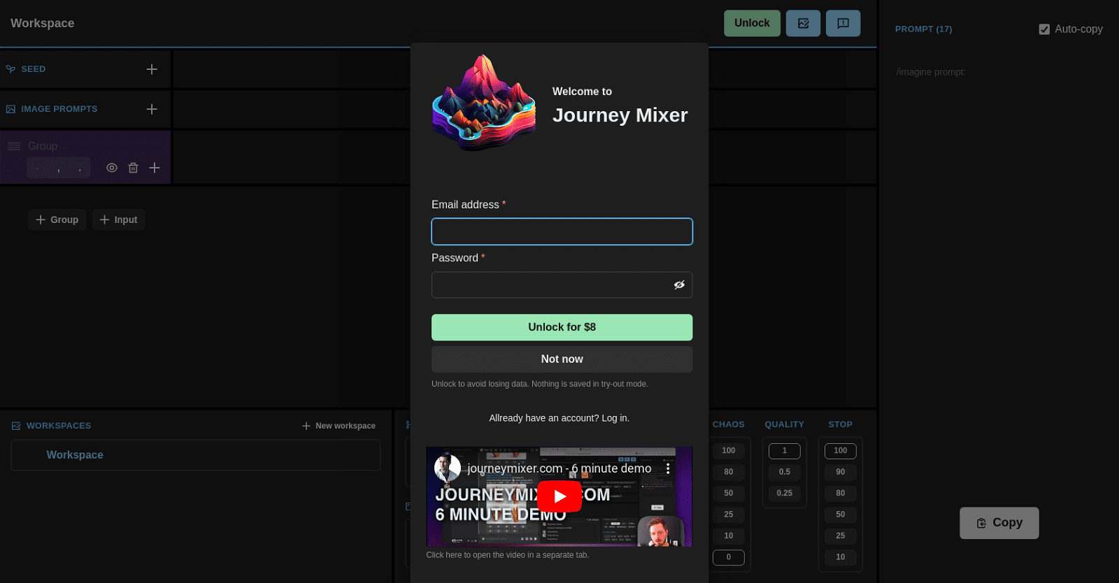 Journey Mixer