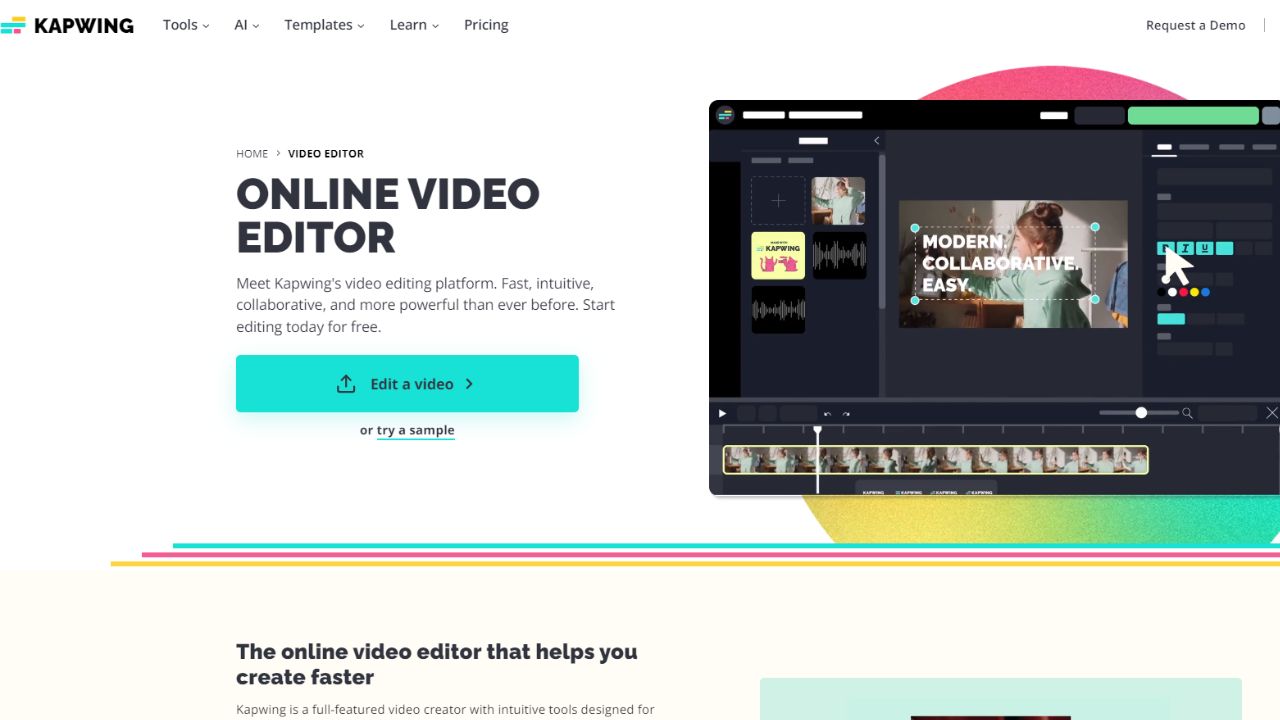 Kapwing- Video Editor