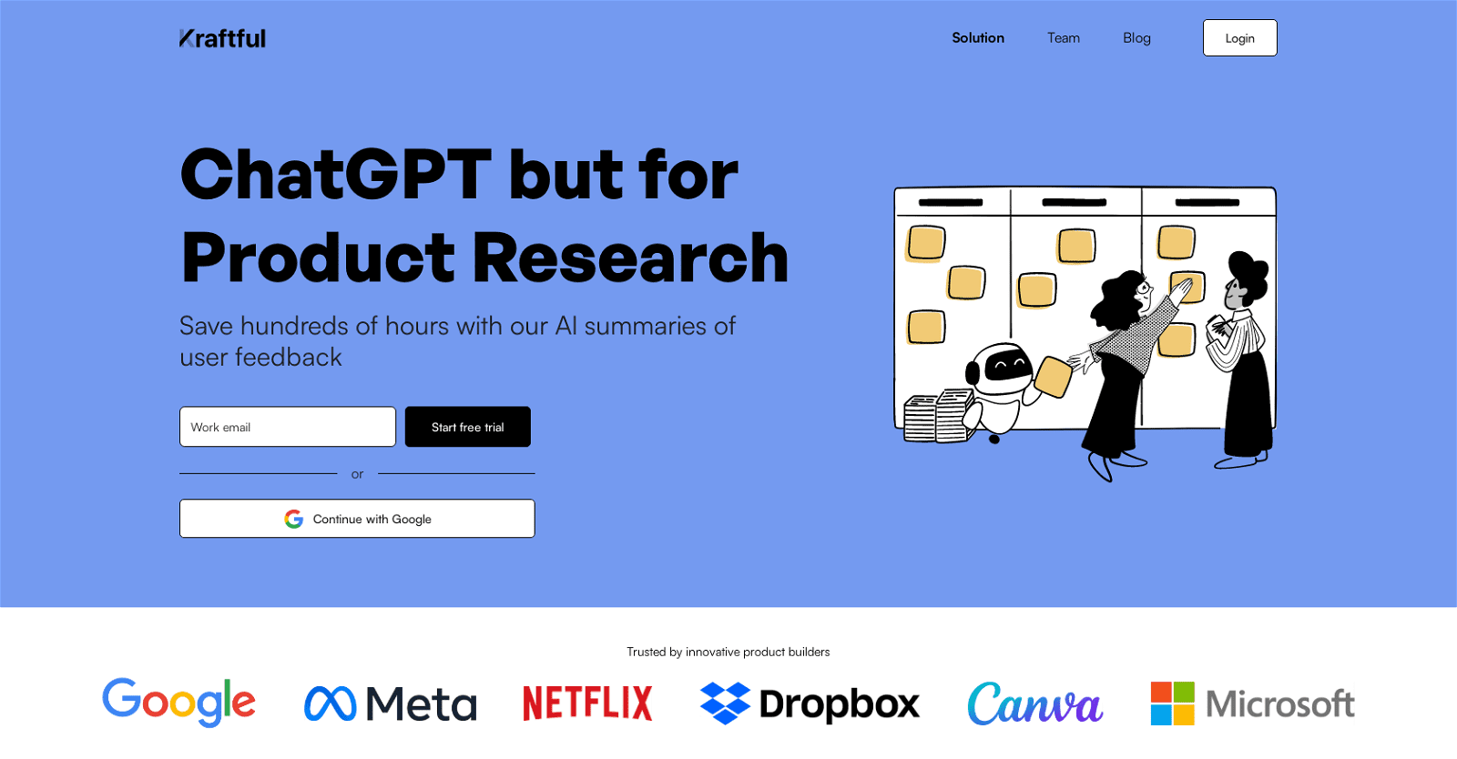 Kraftful Automated analysis of reviews & competitors