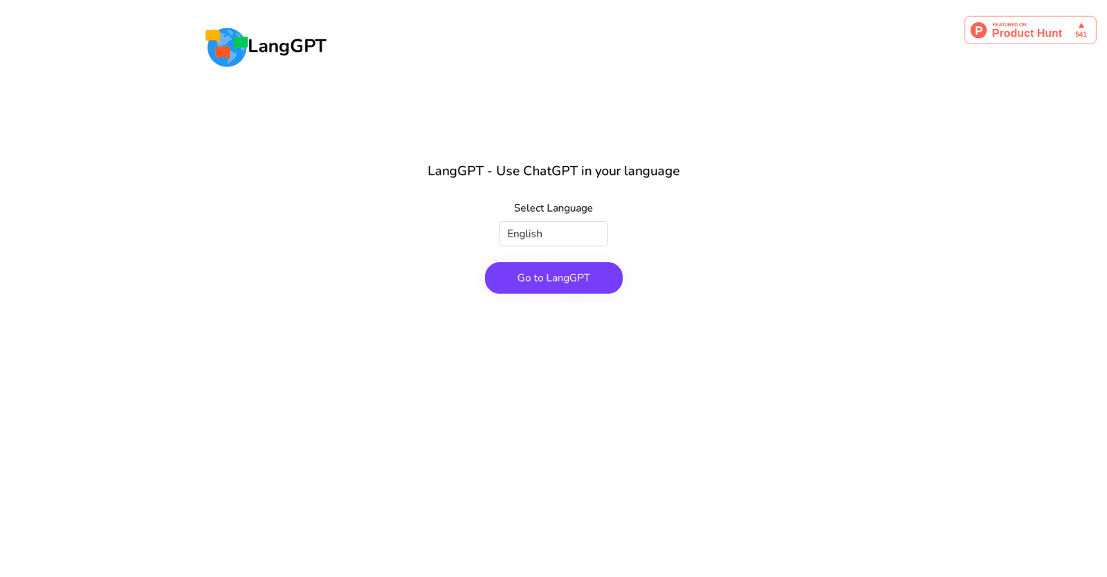 LangGPT- Cross-lingual chatbot