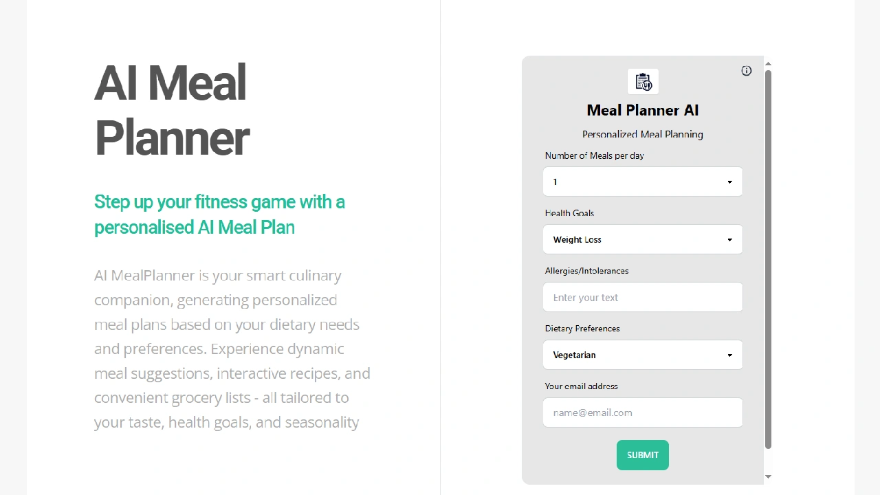 AI Meal Planner