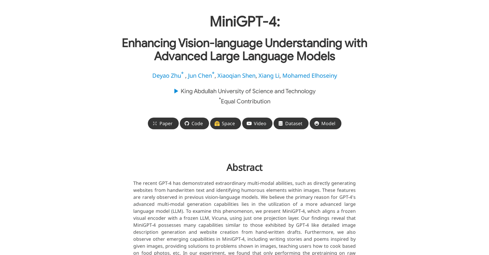 MiniGPT-4