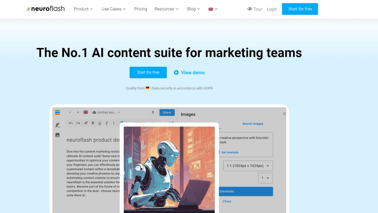 Neuroflash - AI Image Generator