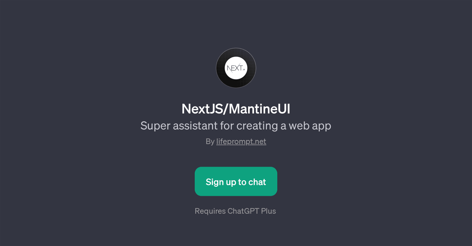 NextJS/MantineUI