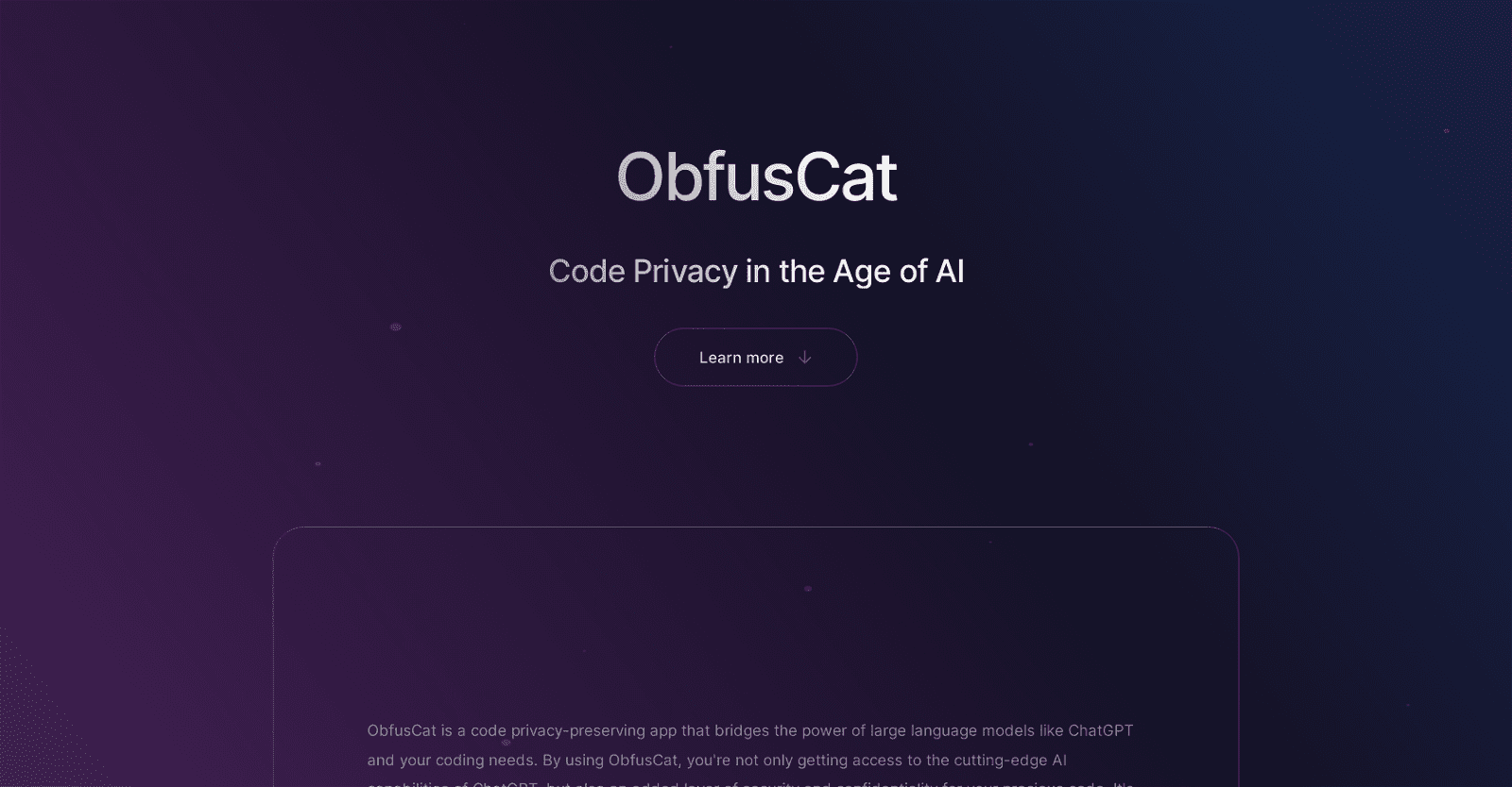 ObfusCat