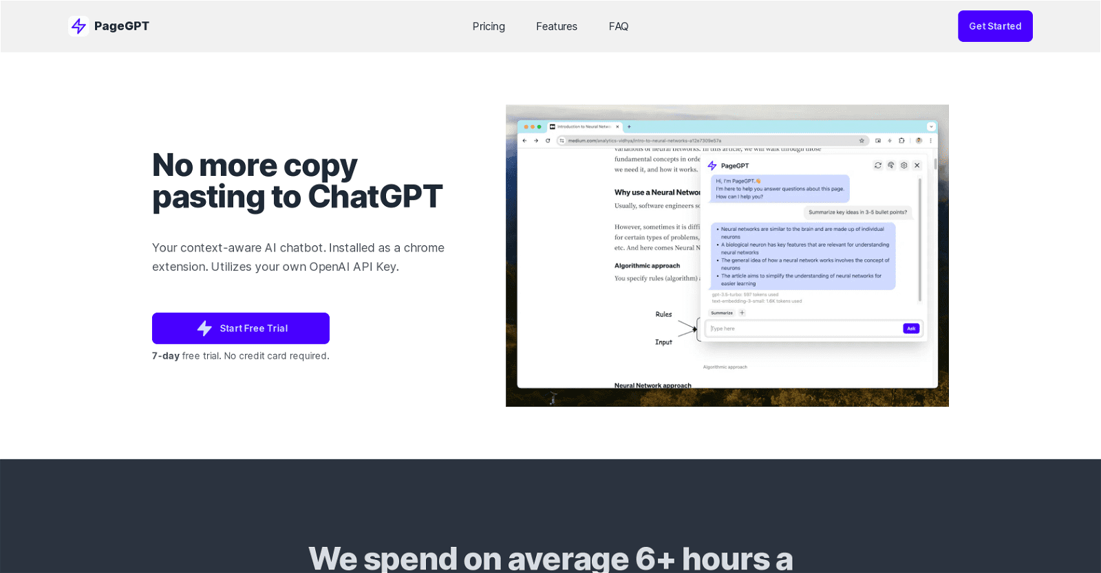 PageGPT-AI Chatbot