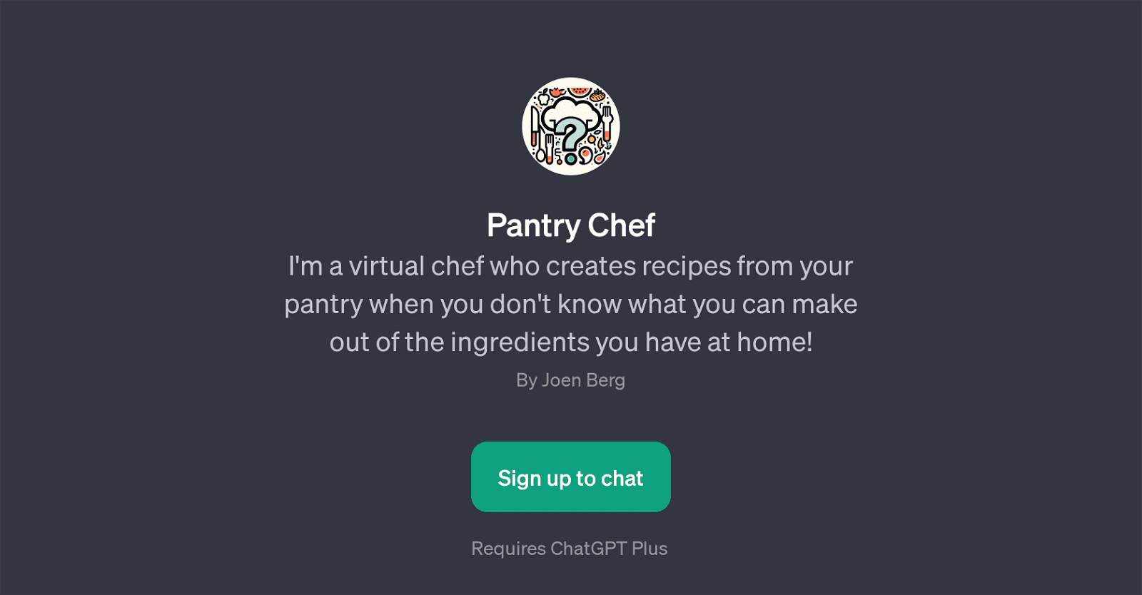 Pantry Chef