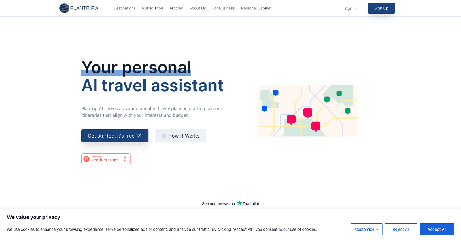 PlanTrip AI - Travel Assistant