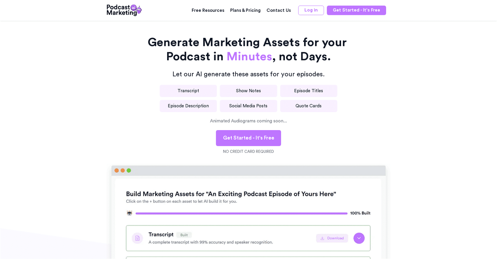 Podcast Marketing AI