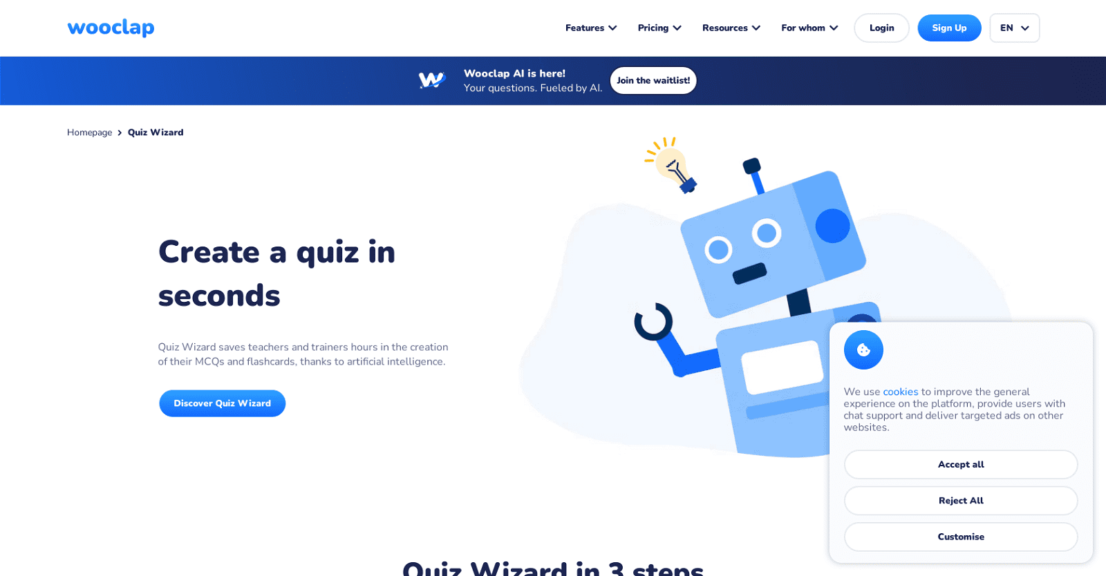 Quiz Wizard by Wooclap