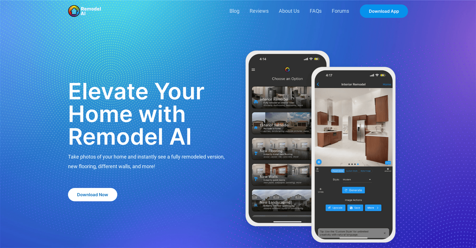 Remodel AI App