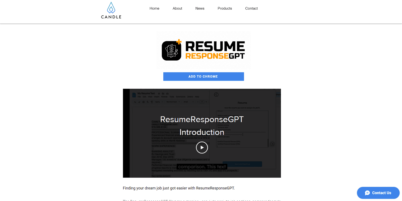 ResumeResponseGPT