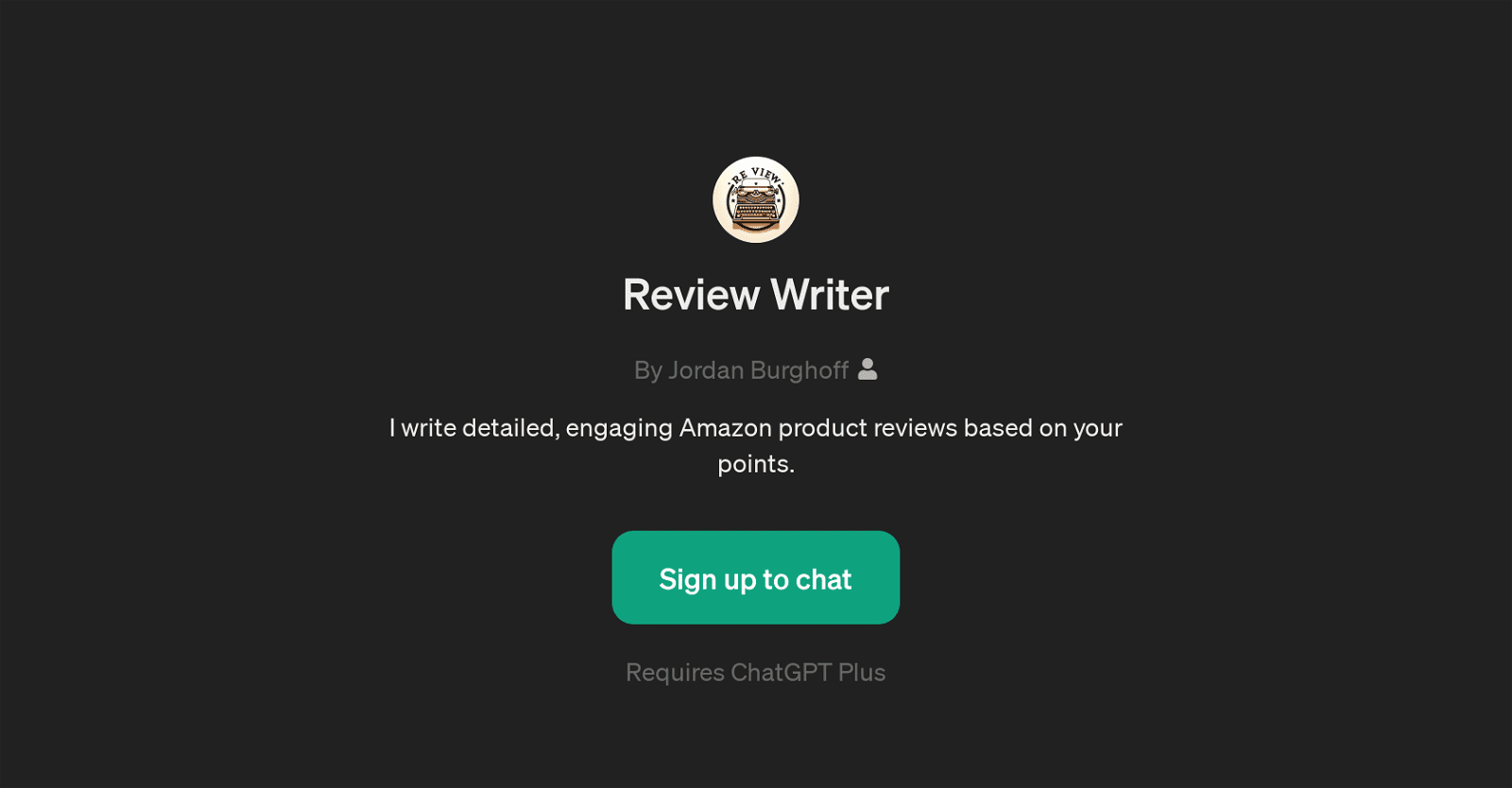 Review Writer