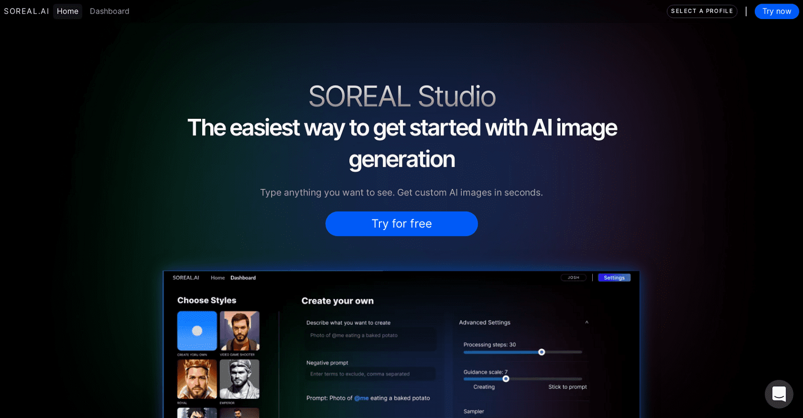 Soreal AI Studio