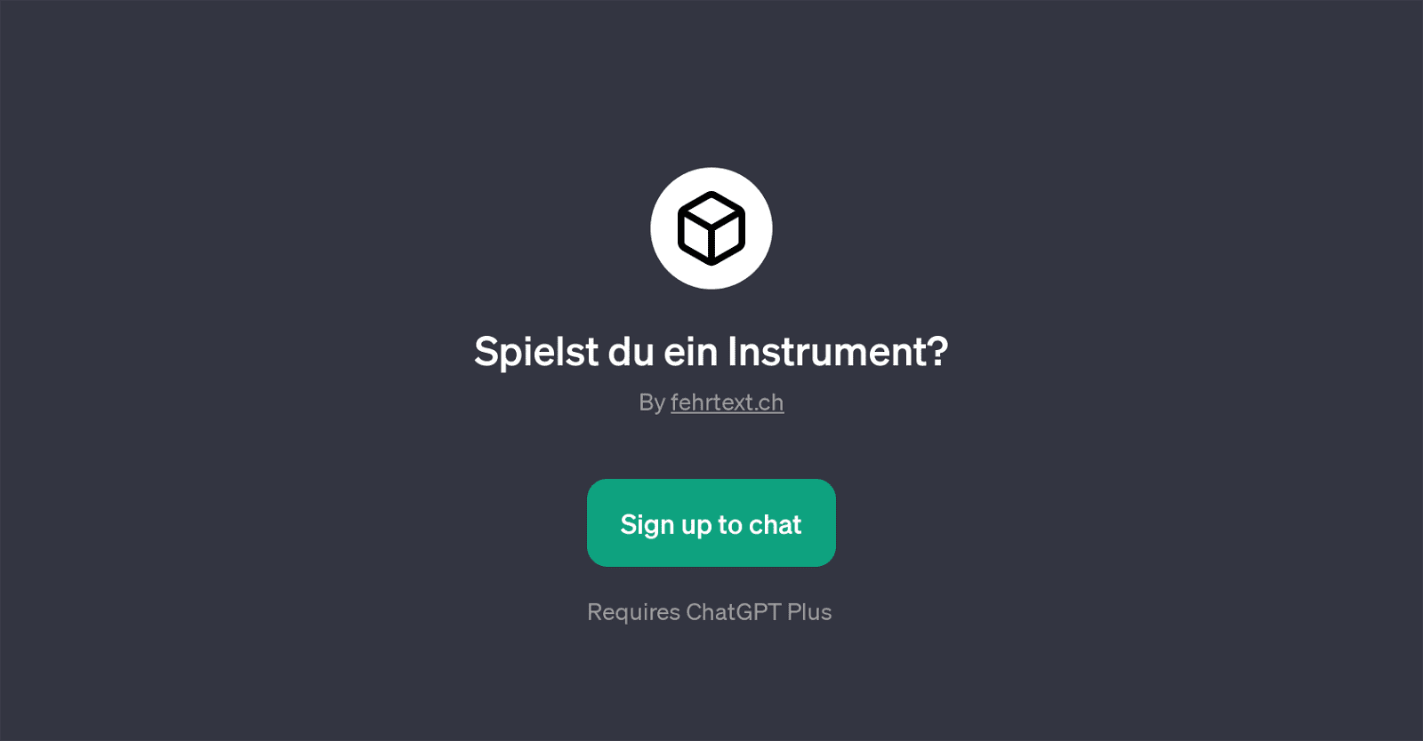 Spielst du ein Instrument?