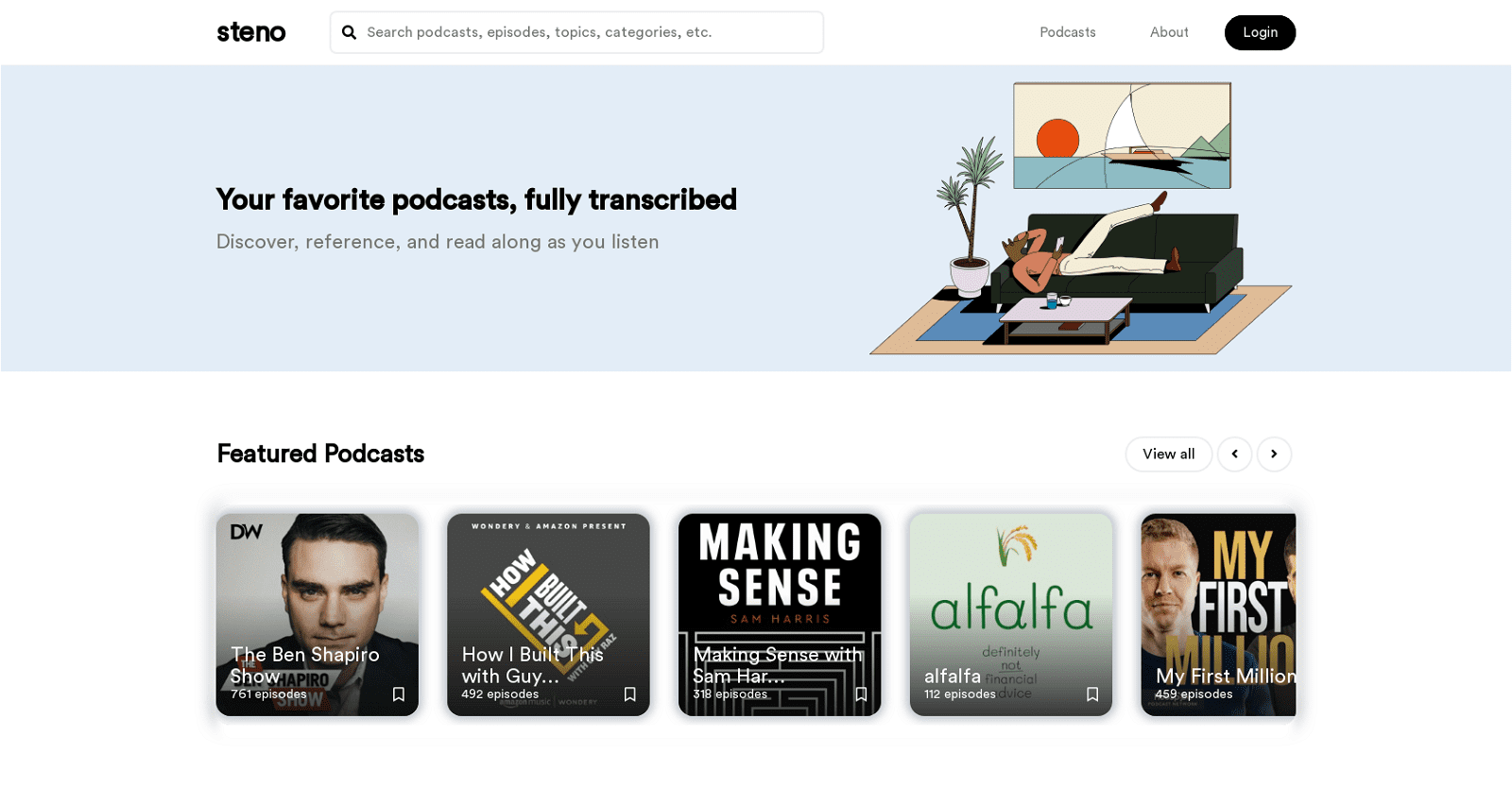 Steno-Transform your content 