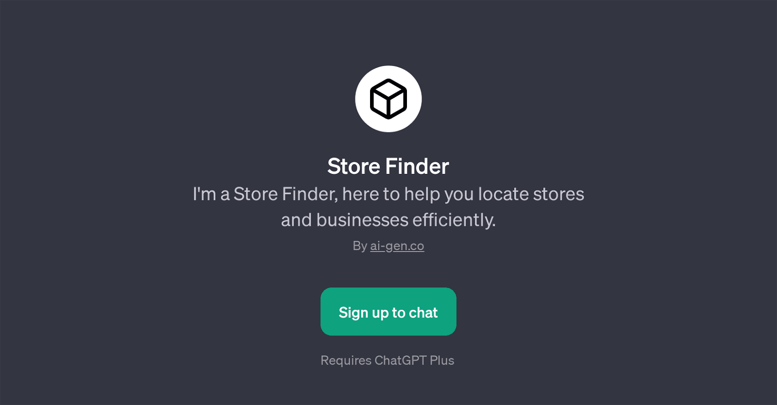 Store Finder