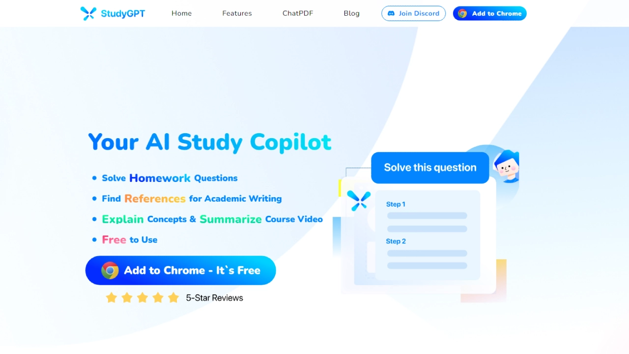StudyGPT - Your AI Study Copilot