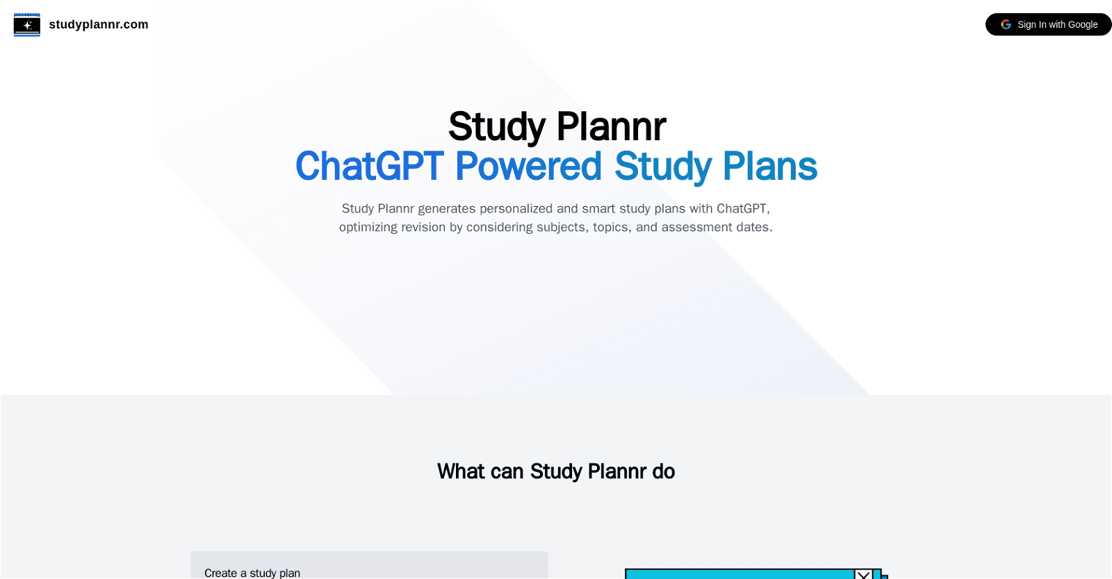 StudyPlannr