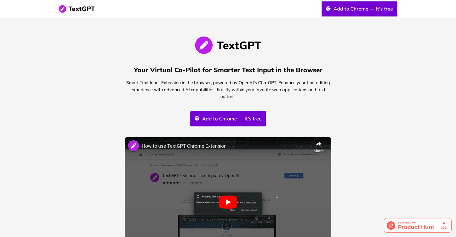 TextGPT APP