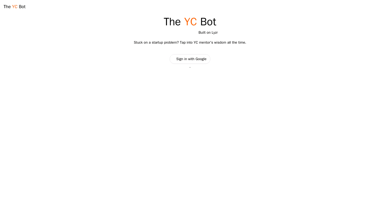 TheYCBot