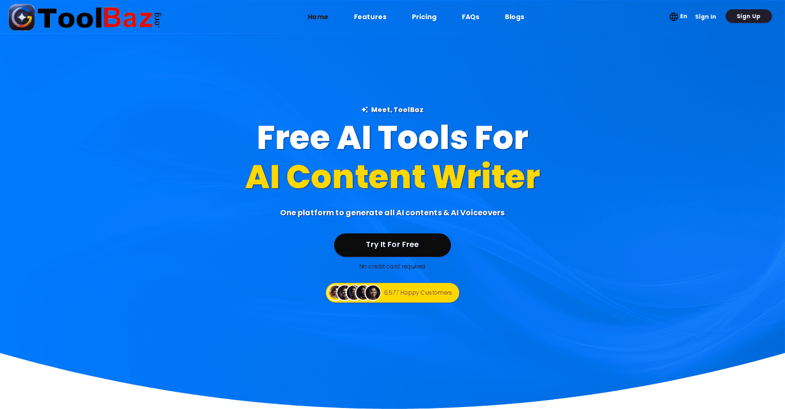 ToolBaz-AI Content Writer