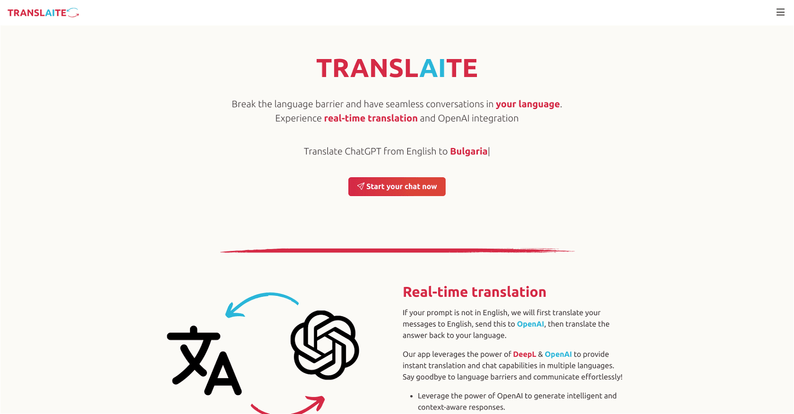 Translaite