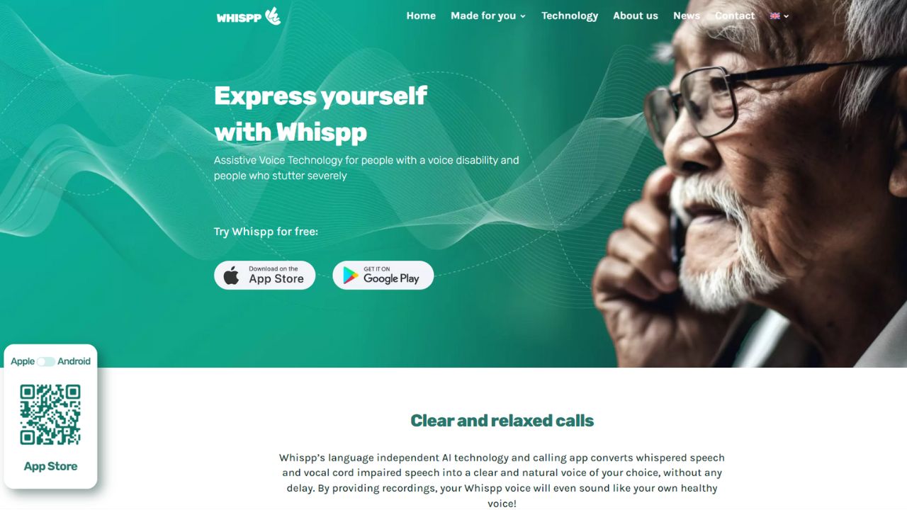 Whispp AI- Ultimate Tool for Voice Disabilities & Stuttering